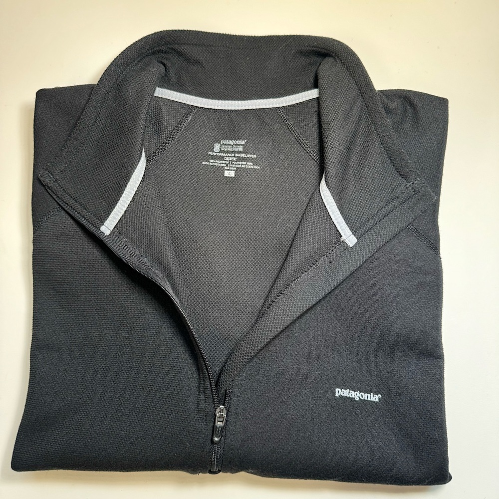 Patagonia Men’s L Capilene Cap 2 Performance Baselayer 1/2 Zip